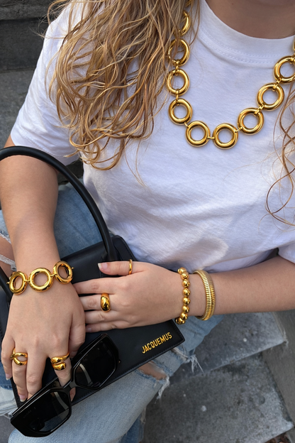 Armband middel YA001 goud